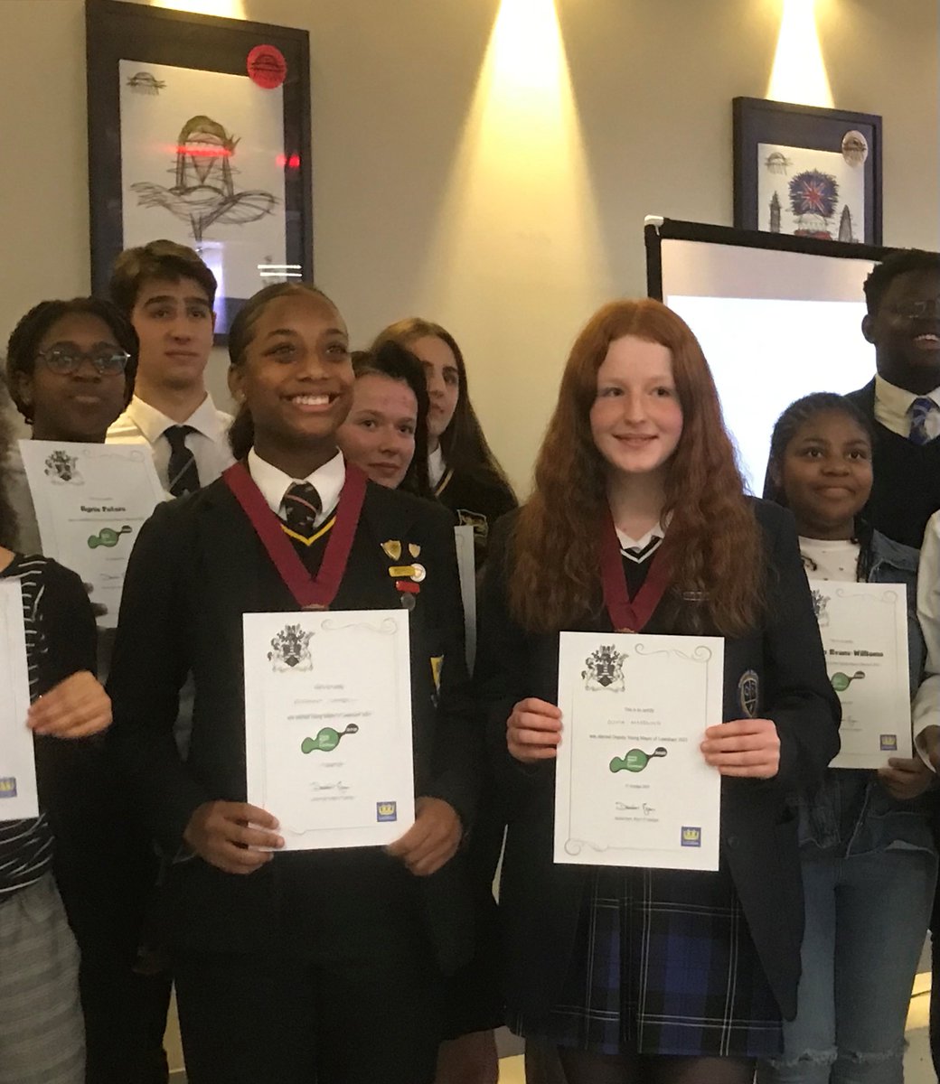 Huge congratulations to Rosanna Campbell, the new Young Mayor of Lewisham, and Olivia Mardling, new Deputy Young Mayor 👏🏿👏🏻👏🏽

Thank you to all 26 young people who stood as candidates – and to everyone who voted. Nearly 10k votes – a turnout of 51%.🗳️
<a href="/LewishamYCP/">Lewisham Young Mayors Office</a> <a href="/damienegan/">Damien Egan</a>