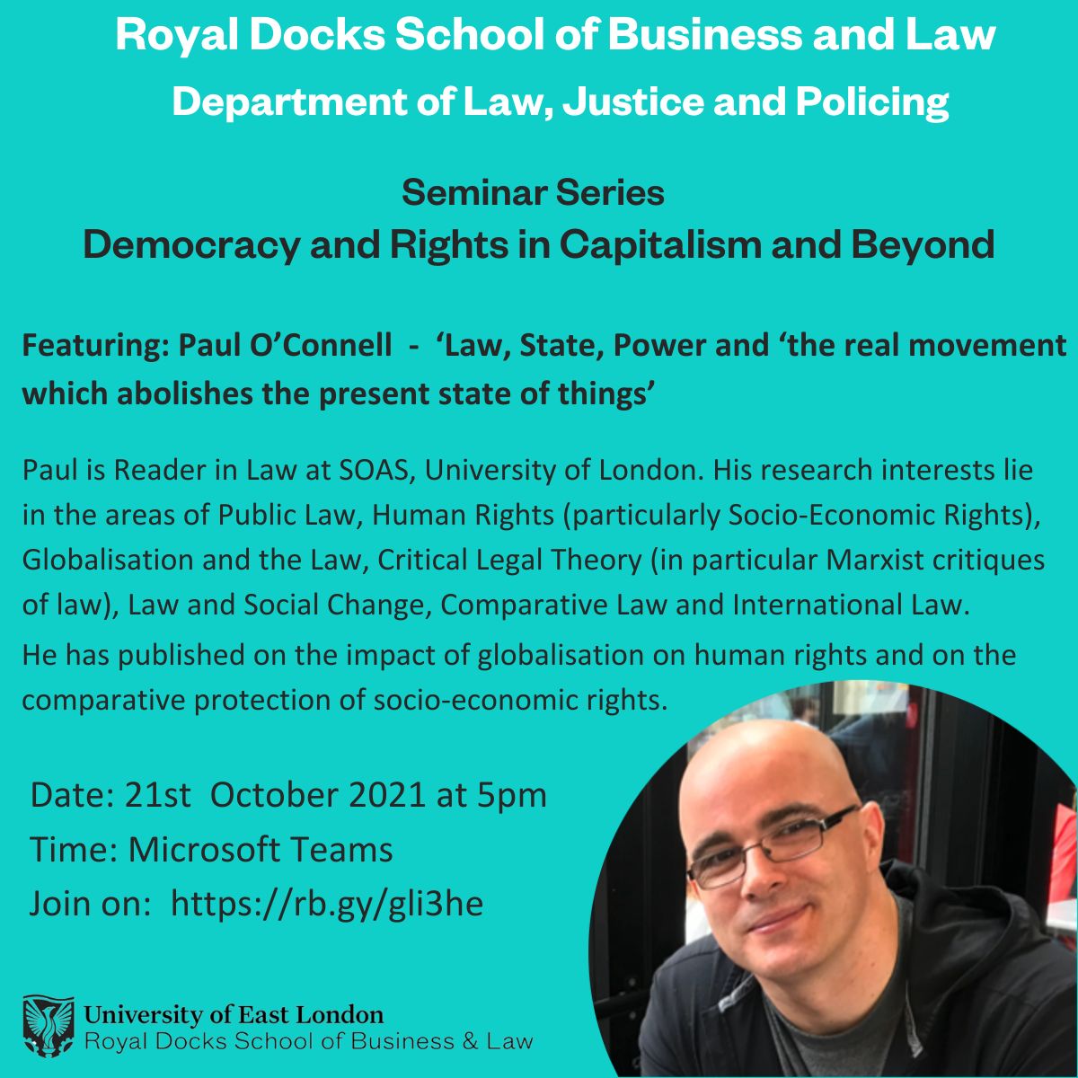 BarryCo85170504's tweet photo. This excellent event tonight at UEL https://t.co/BqgP3VjJQA
