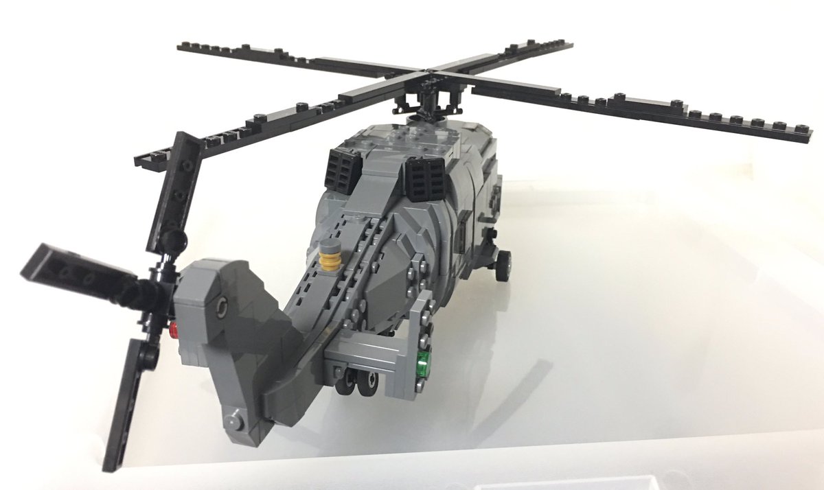LE_GO_is_GOD's tweet image. 新作｢Si-60ストリェコーザ汎用ヘリコプター｣完成しました！