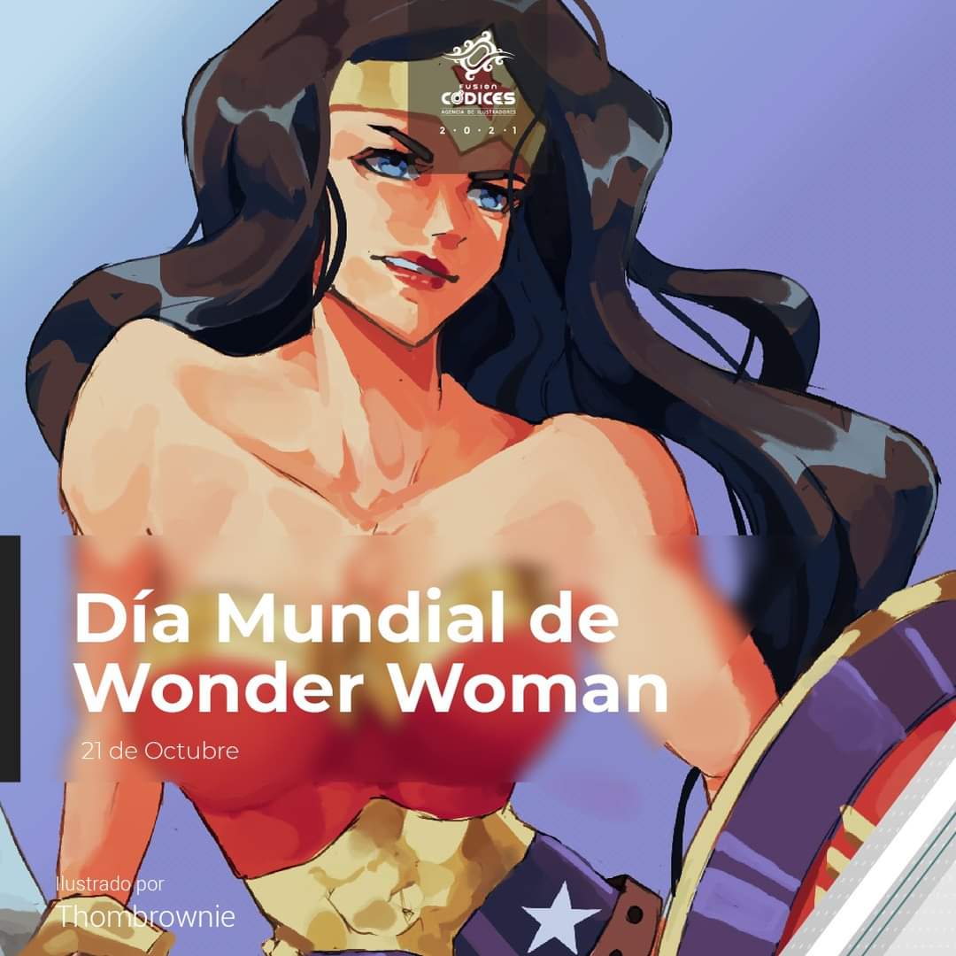 fusioncodices's tweet photo. Hoy se conmemora el 80 aniversario de Wonder Woman (Mujer Maravilla) creada en 1941. Representación de una mujer que revolucionó la industria del comic.
Ilustrada por Thombrownie
#fusioncodices #agenciadeilustradores #México #ilustracion #mujer #mujermaravilla #wonderwoman https://t.co/13BPa7JNjH