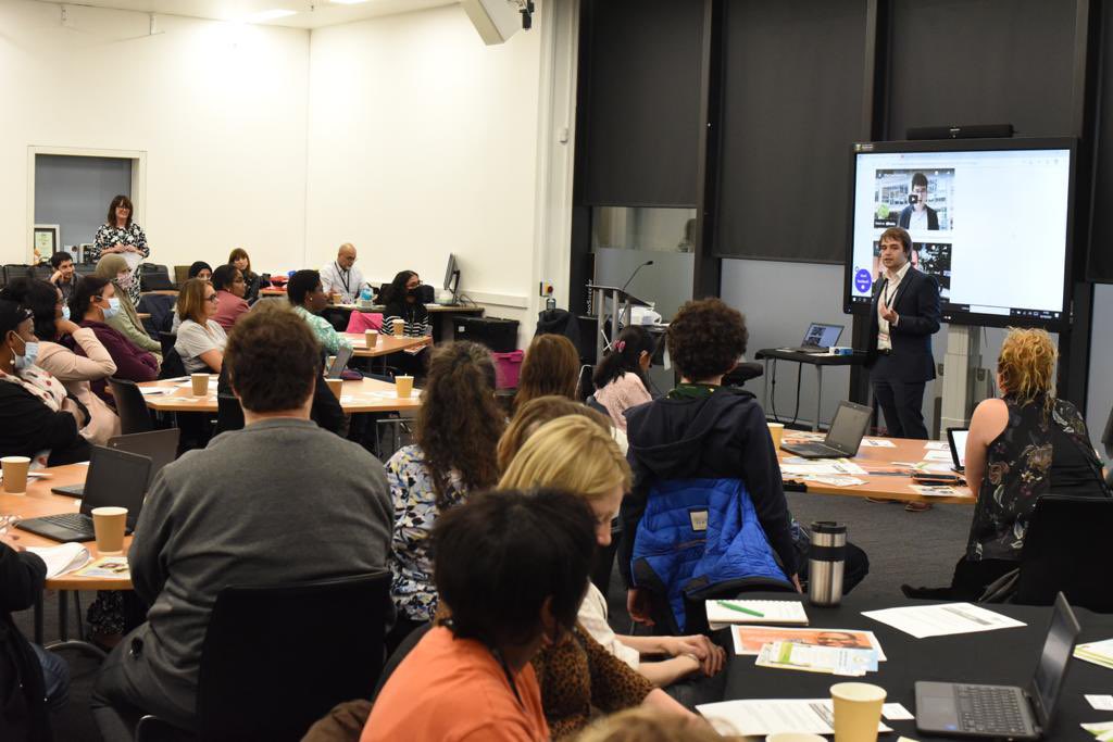 TCStephens's tweet photo. Was lovely to attend Brent’s Parent Carer Forum @BrentPCF1 this week to discuss our new #SENDStrategy, developed with parents, @MiliKPatel and @Brent_Council.
Big new investment in SEND coming in Brent - including over 400 new local SEND places, and a new post-16 skills centre. https://t.co/cuYunu2Q7s