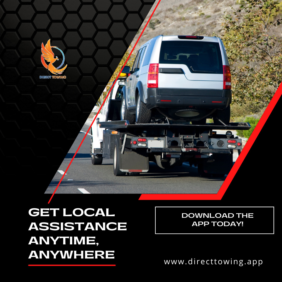 directtowing1's tweet photo. With the free 24hr Direct Towing App, you can have peace of mind knowing that in case of a roadside emergency, you'll be able to get local assistance anytime, anywhere.
Get it today at the link in the bio!
.
.
.
#DirectTowingApp #TowTrucks #TowTruckServices #RoadsidePickup https://t.co/Cyi18KHqyb