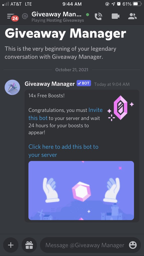 Llamas_Exist's tweet photo. @discord Is this real?? 🤨 Or am I about to get like hacked or spammed or sum 😩 https://t.co/hRQNpbnrKw