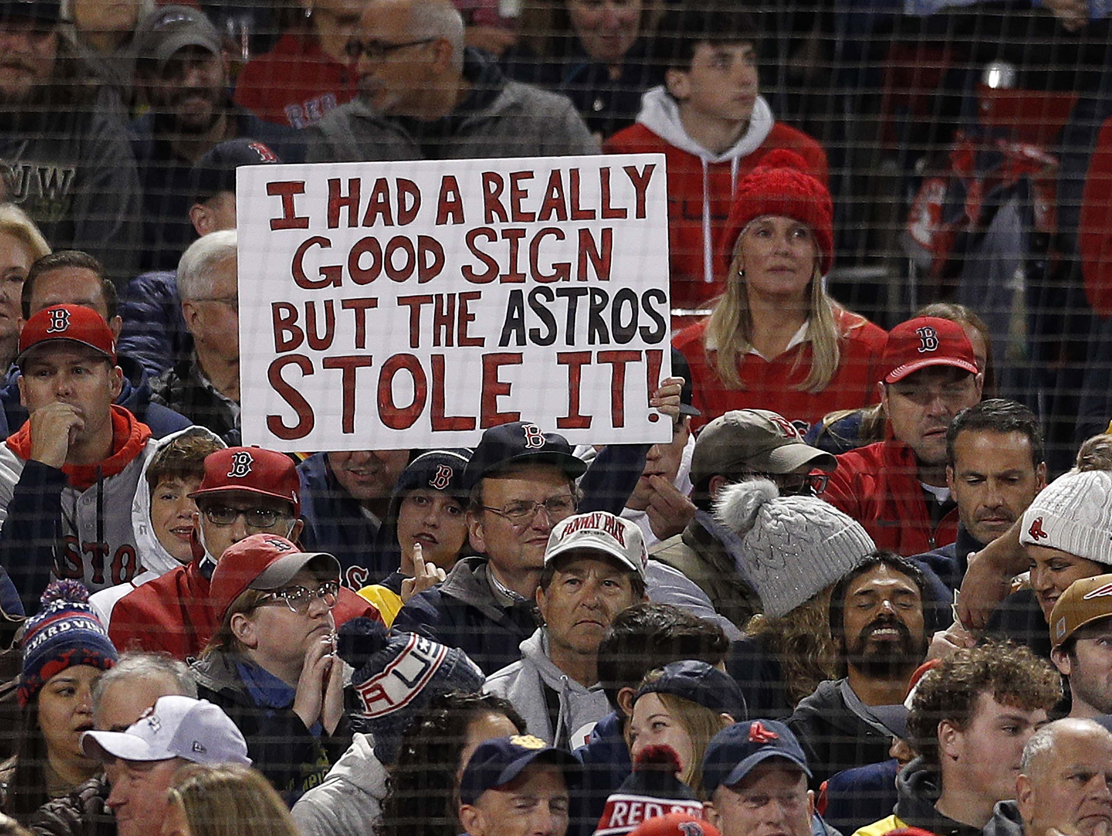 Red Sox Fans are Finding Evidence the Astros are Cheating Again