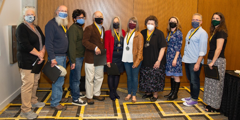 AppStateCAS's tweet photo. CAS faculty and staff  2020-21 awards announced. Congrats to all the nominees and recipients this year. We appreciate all your work and service for the college and university! https://t.co/BvYplOax3A #appstatecas #AppStatefaculty #supportcas #thankfulthursday #thankyouthursday https://t.co/XsjFRozeVq