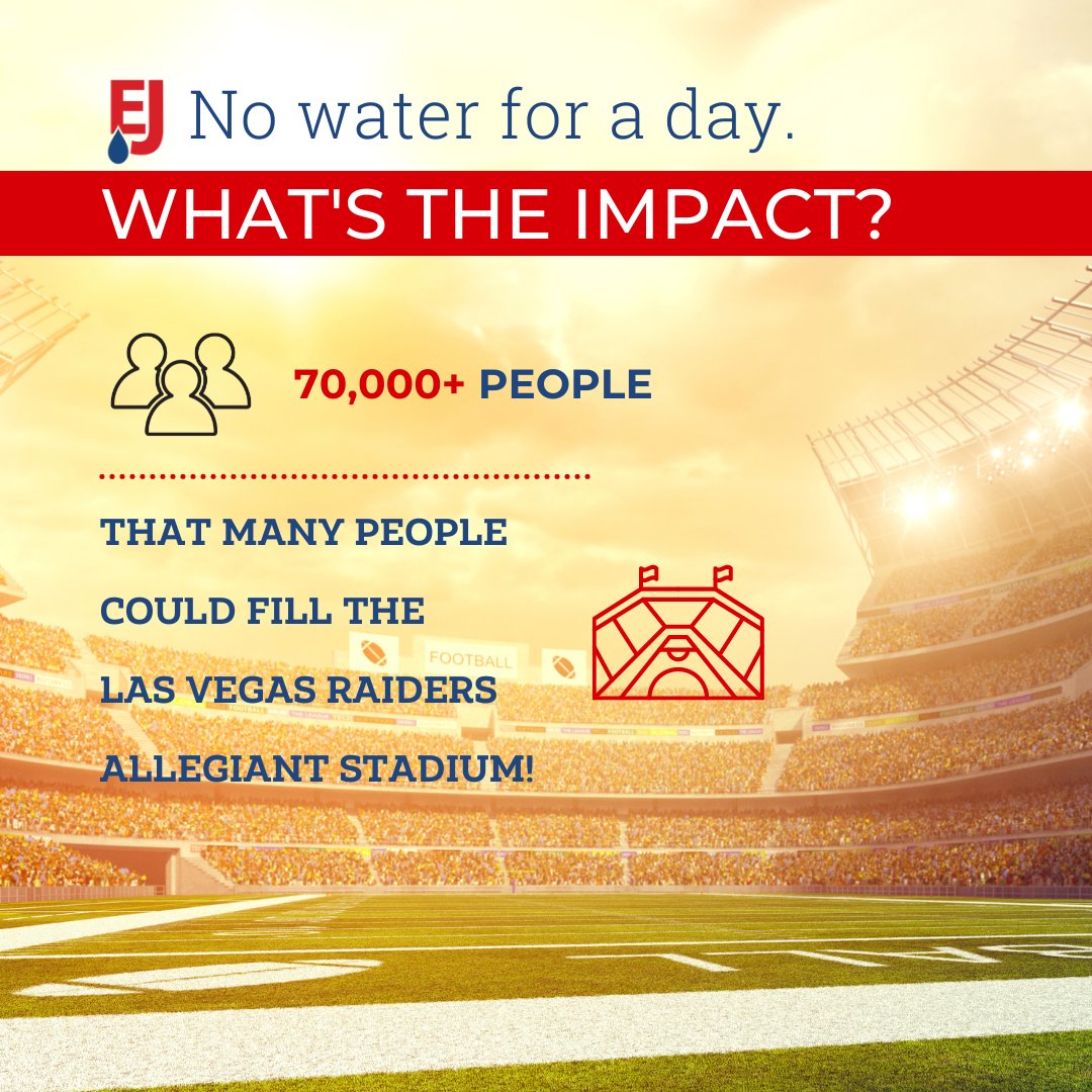 If there was no EJ Water for a day, more than 70,000 people would be impacted. #ImagineaDayWithoutWater

Water changes everything. Water grows communities.