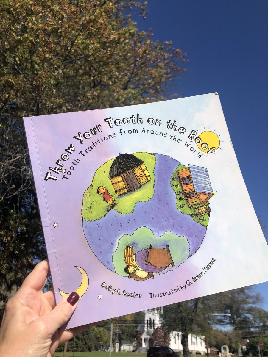 KymHarjes's tweet photo. Wrapped up this fun nonfiction book about tooth traditions from around the world today ๐ฆท๐๐๐ #readaloudeveryday https://t.co/4gEv2GX7yl