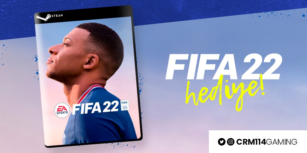 crm114gaming1's tweet photo. Bir takipçimize FIFA 22 Standart Edition (PC) hediye ediyoruz! Katılmak için:

✅ @crm114gaming'i takip et.
✅ Bu tweet’i beğen.
✅ Retweet et.

Kazanan, 1 Kasım Pazartesi açıklanacaktır.

PS5 / PS4 çekilişi için:
https://t.co/gZDHDuBJSB

#fifa22 #eacreatornetwork #ea #crm114👽 https://t.co/RyY80krSvN