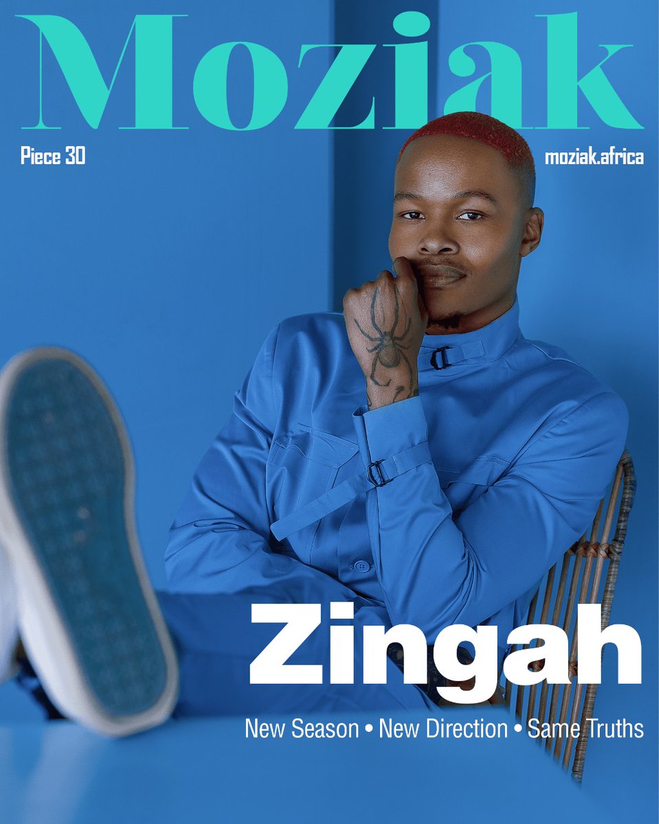 MoziakAfrica's tweet photo. As SA debates the fate of hip hop, @Zingah_LOTJ is here to issue a statement of intent. 

The KZN-born star is our #Piece30 cover star and he speaks openly about his journey from young prodigious rapper, to all-round musician. 

Read here: 
https://t.co/QPWlQ0VKsn https://t.co/Trcb7PSVt4