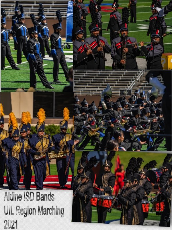 Very proud of the <a href="/AldineISD/">Aldine ISD</a> High School Marching Bands.The passion, artistry and outstanding performances were on full display this past Saturday at the UIL Regional Marching Contest. <a href="/aldineband/">AldineBand</a> <a href="/davisfalconband/">Davis Falcon Band</a> <a href="/MacJamGen/">Jammin' Generals Marching Band</a> <a href="/NimitzHS_AISD/">Nimitz High School</a> <a href="/bigikeband/">Mighty Eagle Band</a>