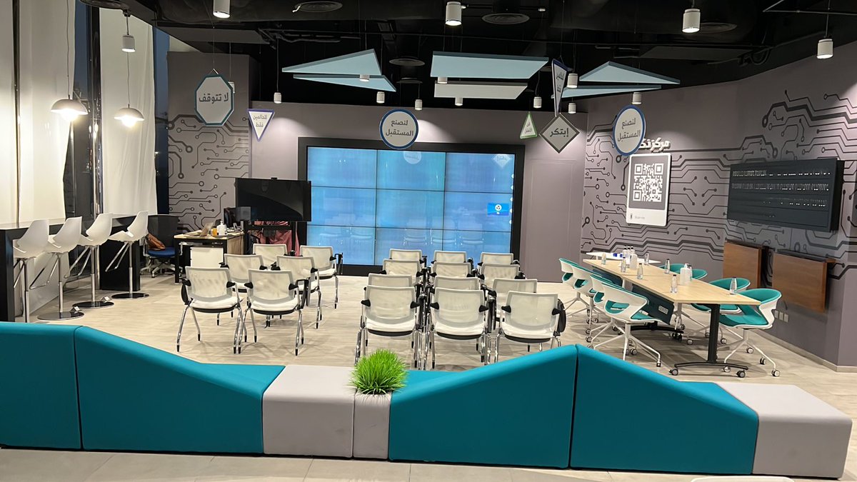 WTMSaudi's tweet photo. يحدث الآن: مهرجان المطورين في الشرقية ✨

 ⁦#DevFes2021⁩ ⁦#DevFestSaudi2021 https://t.co/xBaYfgjTRN