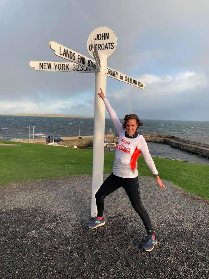 When your club mate takes the definition of ‘long run’ to a whole different level! 😱 #johnogroats #longrun #training #morethanamarathon #loverunning #dashers #werunwindsor