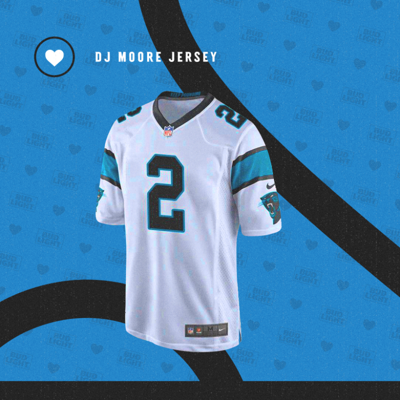 Panthers's tweet photo. Moore swag from head to toe 👟

RT for your chance to win!

@budlight | #MooreLoveSweepstakes