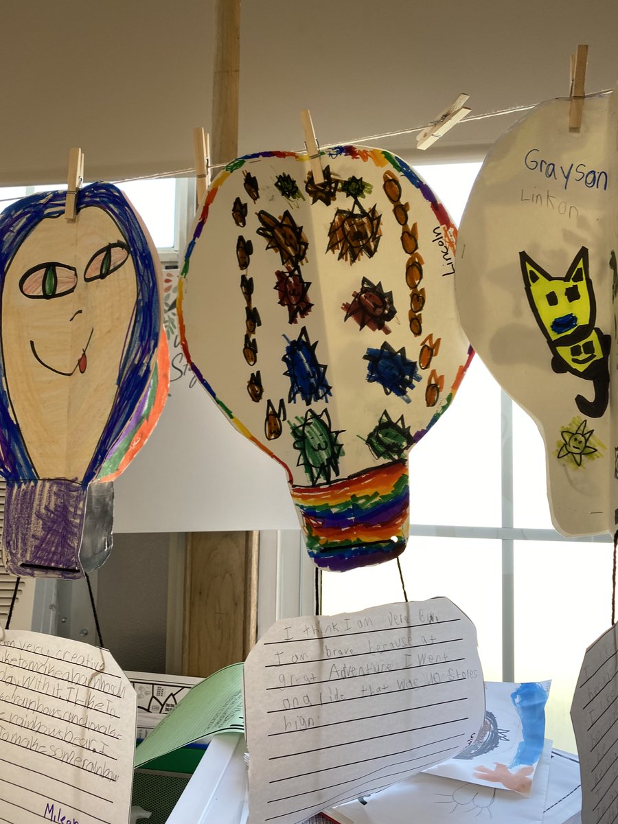 mrsdalessio208's tweet photo. Yesterday, Madison School students celebrated #NationalDayOnWriting! They read the picture book, "The World Needs Who You Were Made to Be," by Joanna Gaines then wrote about what makes them who they were made to be. #uniqueness #hotairballoon #madetobe @Rahway_Schools https://t.co/jUSydK6bgx