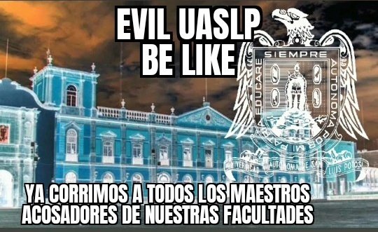 _jacobjacobson's tweet photo. #orgullosamenteUASLP 🥴🥴🥴 https://t.co/bA3NalfFlH