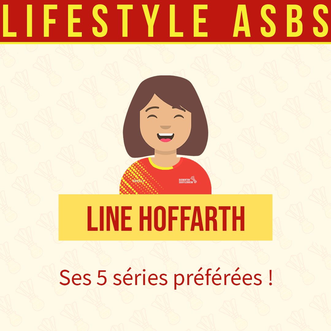 BadSoufflenheim's tweet photo. Line Hoffarth, membre de l’équipe 1, nous donne son top 5 séries !

Donnez-nous votre avis en commentaire sur ce top 5 ! 😁

#LifestyleASBS #GoASBS 🔴🟡 https://t.co/SSSszWkqfo