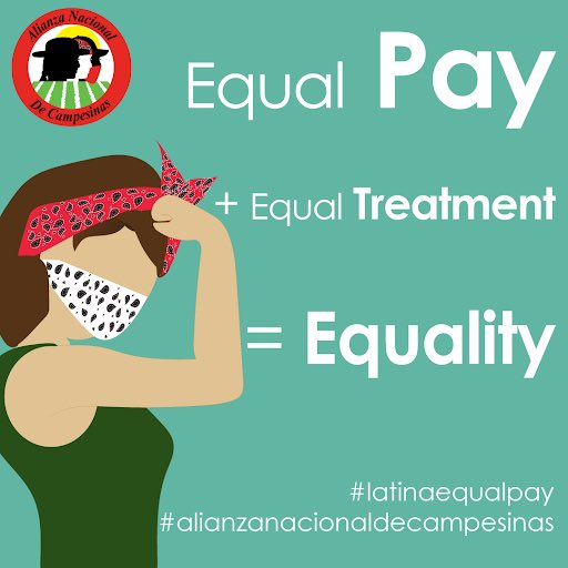 Today we recognize Latina women, who worked almost an additional 10 months extra in 2021 to earn what men did last year #LatinaEqualPay #LatinasCantWait