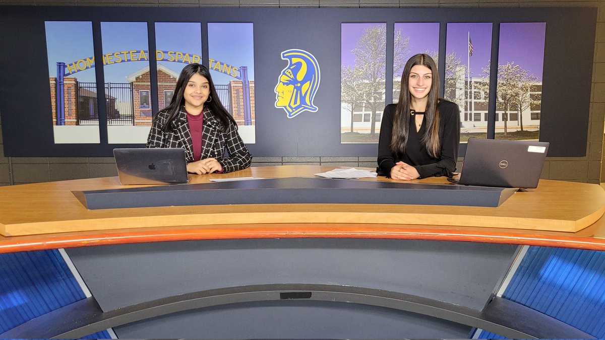 Catch Nisha and Jenna as anchors on tomorrow's <a href="/HHSInDepth/">HHS In Depth</a>. Watch them 5th period in class or on YouTube after 7AM.