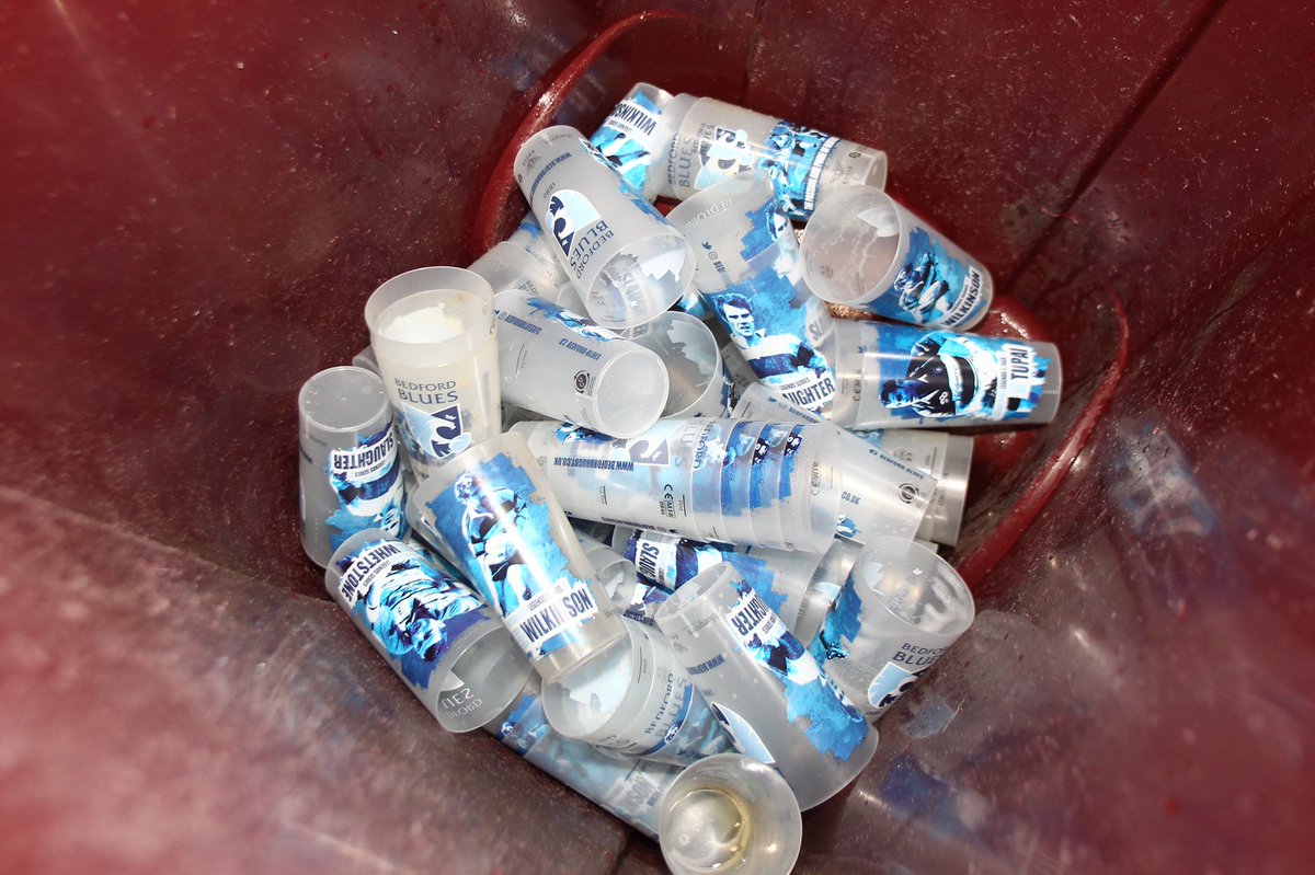 bluesfoundatio1's tweet photo. 💙 Don’t forget you can help support our charity at Saturday’s clash between @BedfordBluesRFC &amp; @RichmondFC1861 🤝

🥤 Donate your eco-cup into our Charity Bin located around the Blues Marquee and help make a difference across Bedfordshire 🙌

#BluesFoundation #SportForChange https://t.co/xCq72NZt9x