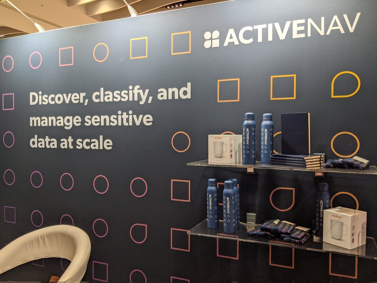 ActiveNav's tweet photo. Good morning @PrivacyPros! Come say hi to the #ActiveNav team in Booth 307 ๐ We can't wait to meet you!
And of course we have some swag to give away, too ๐ https://t.co/pb9L4woKWq