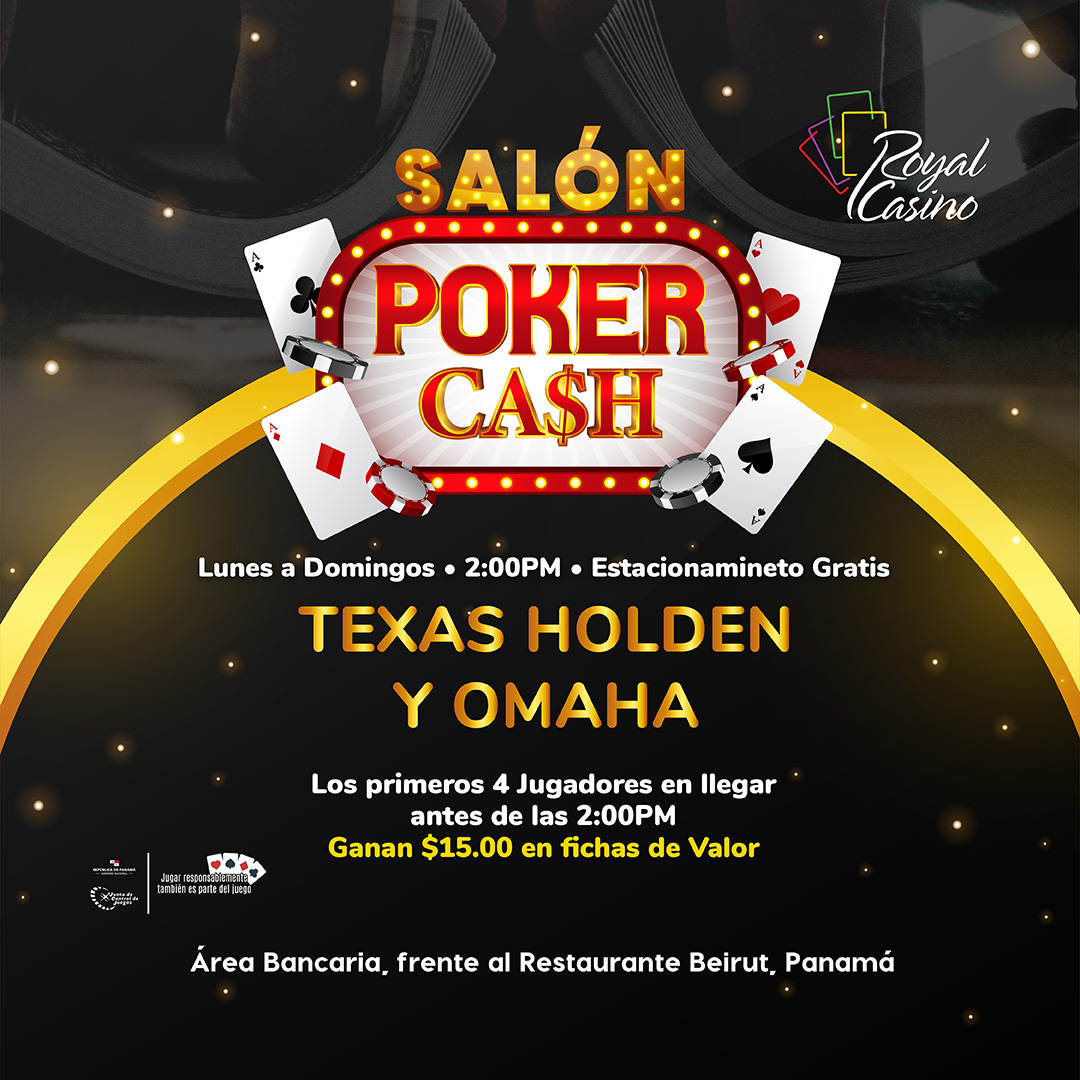 Royal Casino (@royalcasinopty) on Twitter photo TE GUSTA EL POKER? Ven, Juega y Gana en el ♠️♥️♦️♣️Salón Poker Cash♣️♦️♥️♠️
Texas Holdem y Omaha son los juegos que te ponen a Ganar!
De lunes a domingo desde las 2pm. Estacionamiento Gratis. Te esperamos en <a href="/royalcasino/">royal casino</a> #elreydeladiversión TE GUSTA EL POKER? Ven, Juega y Gana en el ♠️♥️♦️♣️Salón Poker Cash♣️♦️♥️♠️
Texas Holdem y Omaha son los juegos que te ponen a Ganar!
De lunes a domingo desde las 2pm. Estacionamiento Gratis. Te esperamos en <a href="/royalcasino/">royal casino</a> #elreydeladiversión