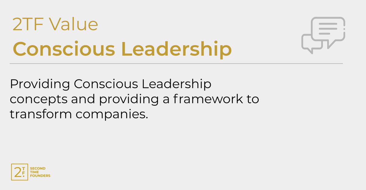 Second Time Founders emphasis on Conscious Leadership #transforms companies and the people who lead them. Learn more about how to join our community on our website: secondtimefounders.com #ConsciousLeadership #FounderCommunity #Entrepreneur