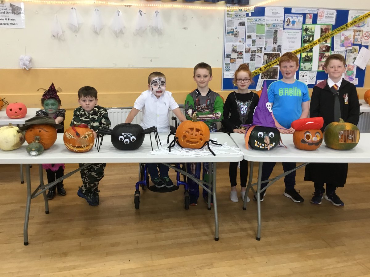 Knocknaginps's tweet photo. 🎃 Pumpkin Parade 🎃
Fantastic effort from all pupils today 🌟👏🏻🌟
Amazing creativity on display 
Thanks to all pupils &amp; parents for their masterpieces 
@FKnocknagin 
https://t.co/xNy68AazJR https://t.co/bJ4La7u43s