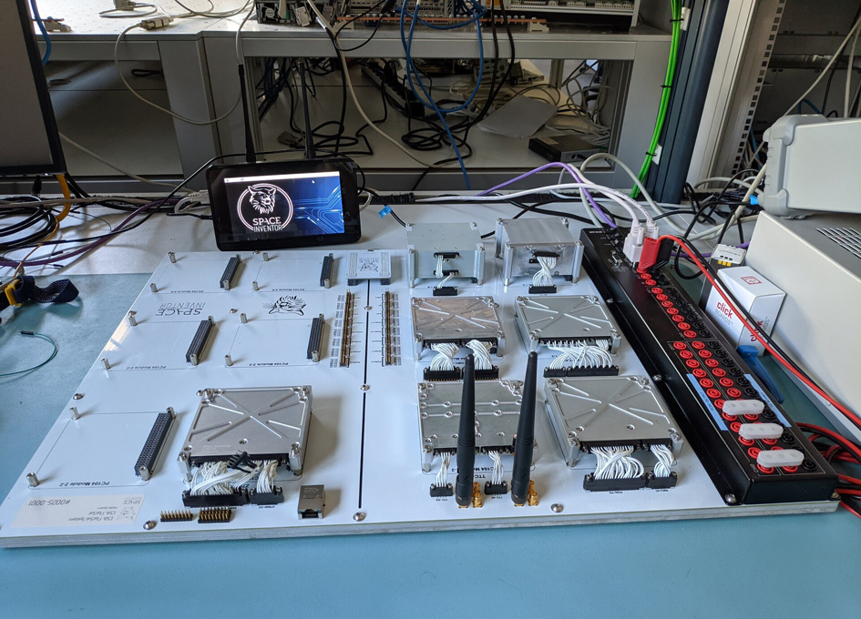 smallsats's tweet photo. Opened-out 'FlatSat' For CubeSat Testing https://t.co/Sm2oT04b75 #ESA #Cubesat #Flatsat #smallsat https://t.co/azLCelE6V7