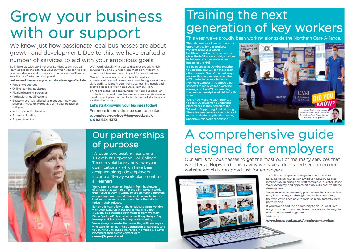 Hopwood Hall College tweet media