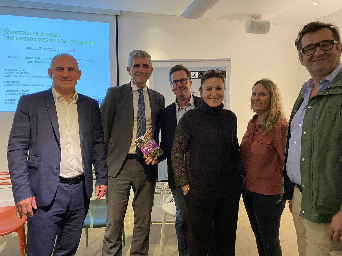 AggloAgen's tweet photo. #AgenLeMeilleurDuSudOuest fait sa promo à Paris à la @MNA_Paris. Oui, on peut vivre et réussir en dehors de Paris ! https://t.co/veeUlb3xar