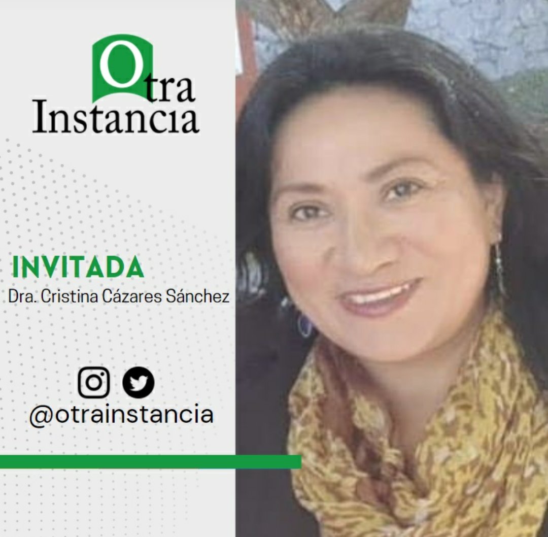 Otra Instancia (@otrainstancia) on Twitter photo HOY a las 16 🕓 en <a href="/otrainstancia/">Otra Instancia</a> ⚖️ por <a href="/fmbabel/">FM Babel 107.5</a> 📻
👉 INVITADA: Dra. Cristina Cázares Sánchez, desde México.
#ElMagazineDeLaJusticia
#OtraInstanciaInternacional
Seguilo en vivo a través de:
📻 FM Babel 107.5
🌐 fmbabel.com
📱 App de <a href="/fmbabel/">FM Babel 107.5</a> HOY a las 16 🕓 en <a href="/otrainstancia/">Otra Instancia</a> ⚖️ por <a href="/fmbabel/">FM Babel 107.5</a> 📻
👉 INVITADA: Dra. Cristina Cázares Sánchez, desde México.
#ElMagazineDeLaJusticia
#OtraInstanciaInternacional
Seguilo en vivo a través de:
📻 FM Babel 107.5
🌐 fmbabel.com
📱 App de <a href="/fmbabel/">FM Babel 107.5</a>