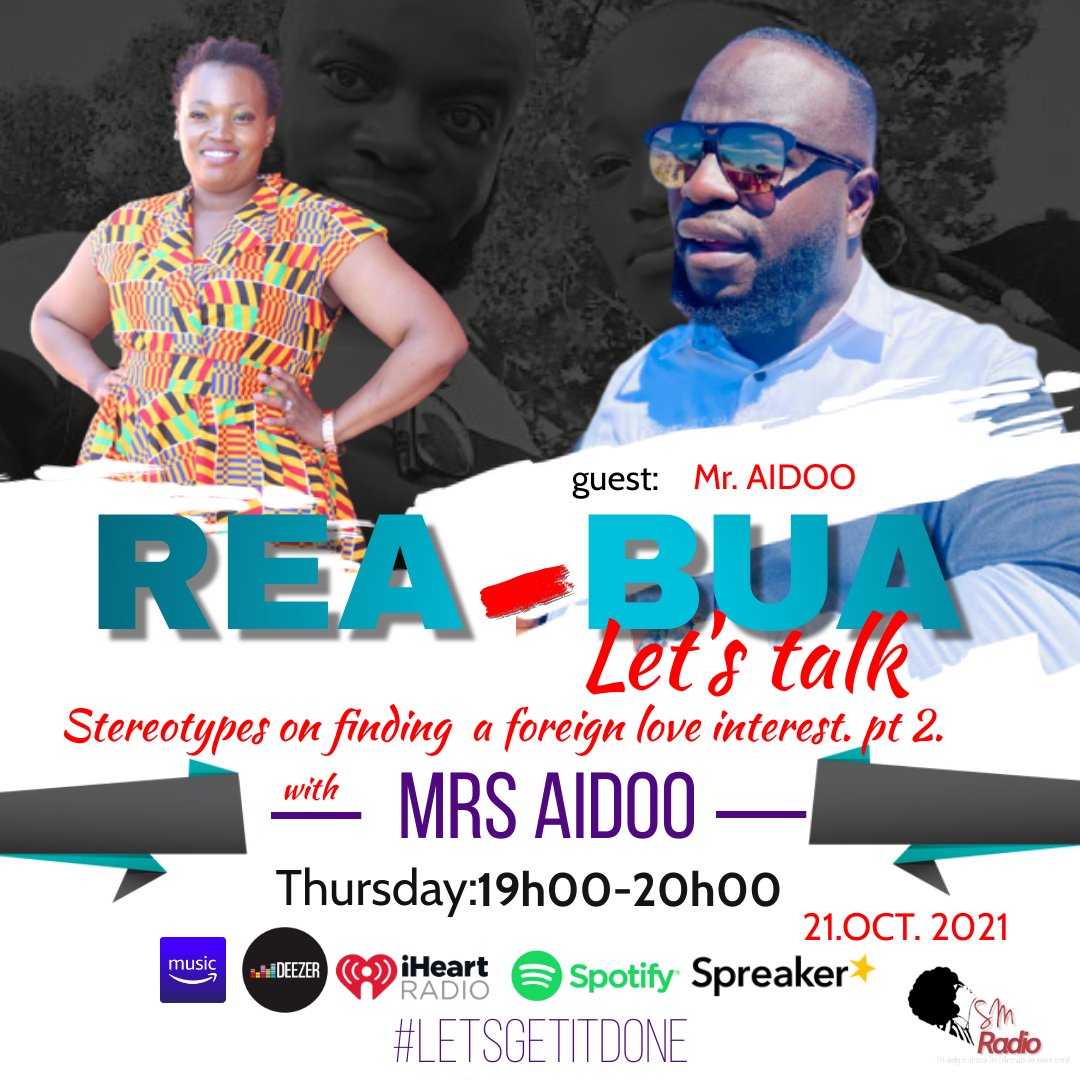 OfficialSM_Ent's tweet photo. We are live #ReaBua #LetsTalk with @AidooMpho and her guest @SamKwasiAidoo1 only on #SM_Radio #LetsGetItDone

https://t.co/mNaGQ8F272 https://t.co/oh5WL7UnOl