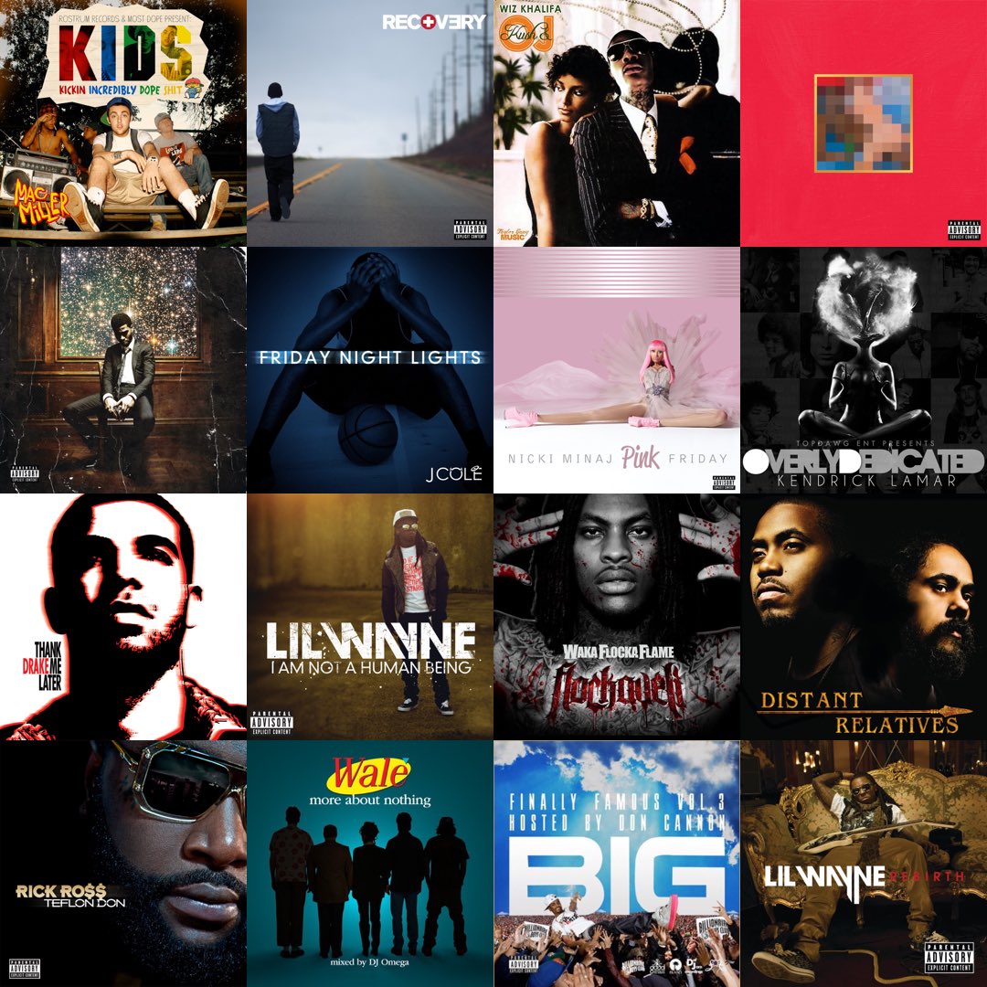 XXL's tweet photo. Pick three from 2010 💽

The rest have to go ✌️ https://t.co/QnHX4xSWjd