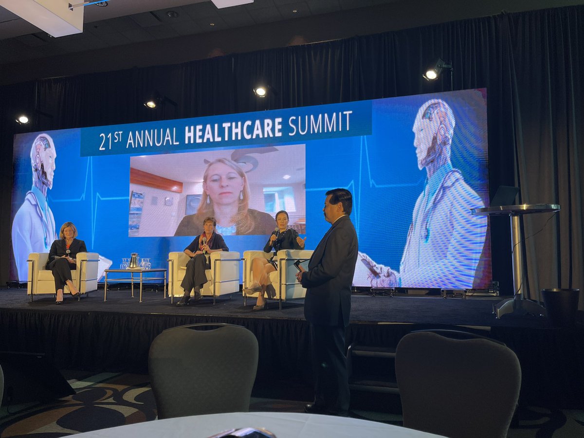 mkoehn's tweet photo. @DrVictoriaLeeFH noting that “Data is the new currency” in the important discussion of safely liberalizing access to health data to support innovation. #HCS21 https://t.co/LEiVRi2F2K