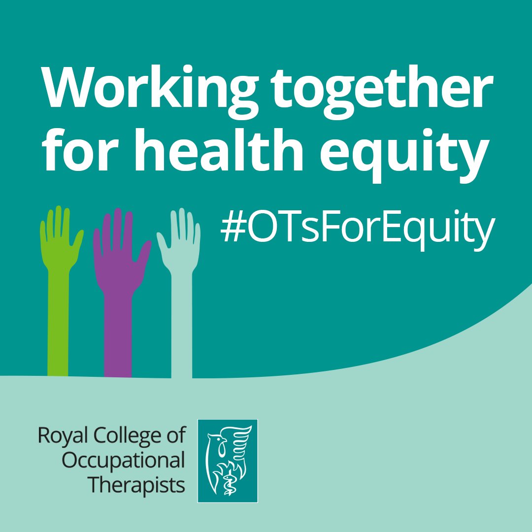 Really excited for #otweek coming up in November! Our OT students and I within FTB have several lunch time topical discussions planned as our OT team come together (some for the first time) to stand together as #OTsForEquity @RCOTStudents @CovUniOT #otWeek2021