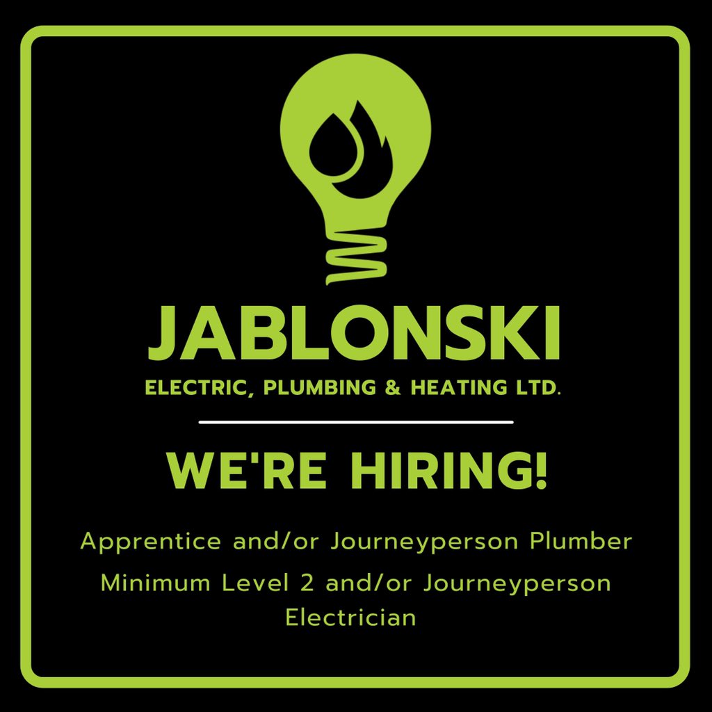 JEPH_Ltd's tweet photo. Looking for a job in the trades? We’re hiring! #southernMB #pembinavalley https://t.co/e5Sig9aqm9