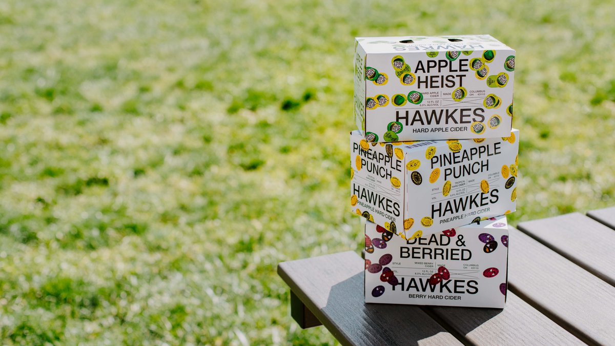 BrewDogCLE's tweet photo. Cider-lovers, this one is for you.

We're building on the UK's heritage for cidermaking with our Apple Heist, Dead &amp; Berried, and Pineapple Punch. https://t.co/Vzgh5EIIRZ