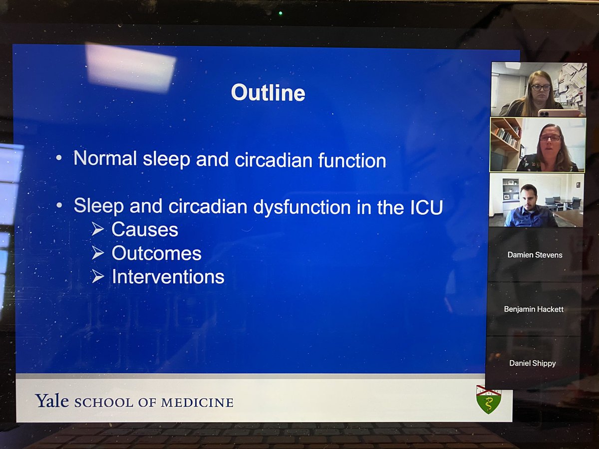 Nancy H. Stewart, DO, MS (she/her) (@nvhstewart) on Twitter photo Thrilled to welcome <a href="/KnauertMKnauert/">Melissa Knauert</a> to <a href="/KUPulmCC/">KU Pulmonary/ Critical Care Fellowship</a> #sleep conference 2 talk about her <a href="/NIHFunding/">NIH Funding</a> #research on sleep & #CircadianRhythm in #ICU cc <a href="/YalePCCSM/">Yale PCCSM</a> <a href="/YaleIMed/">Yale Internal Medicine</a> <a href="/KaminskiMed/">Naftali Kaminski</a> Thrilled to welcome <a href="/KnauertMKnauert/">Melissa Knauert</a> to <a href="/KUPulmCC/">KU Pulmonary/ Critical Care Fellowship</a> #sleep conference 2 talk about her <a href="/NIHFunding/">NIH Funding</a> #research on sleep & #CircadianRhythm in #ICU cc <a href="/YalePCCSM/">Yale PCCSM</a> <a href="/YaleIMed/">Yale Internal Medicine</a> <a href="/KaminskiMed/">Naftali Kaminski</a>