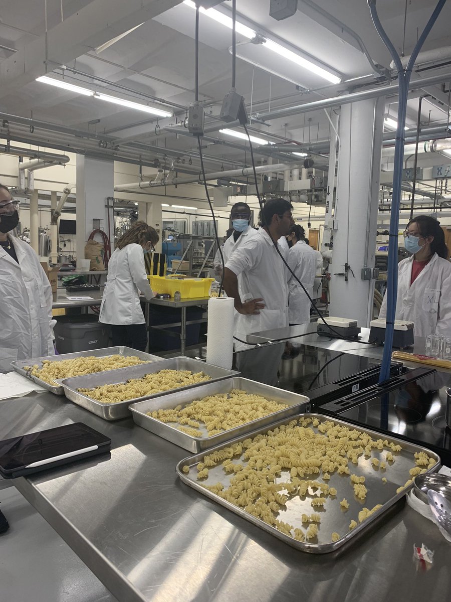 UF_FSHN's tweet photo. Pasta Making in the Pilot Plant today with Dr. MacIntosh 🍝🍝 

A day in the life of a Food Science student! #FSHN #UF #GoGators #Pasta https://t.co/Bm0wy1yWGv