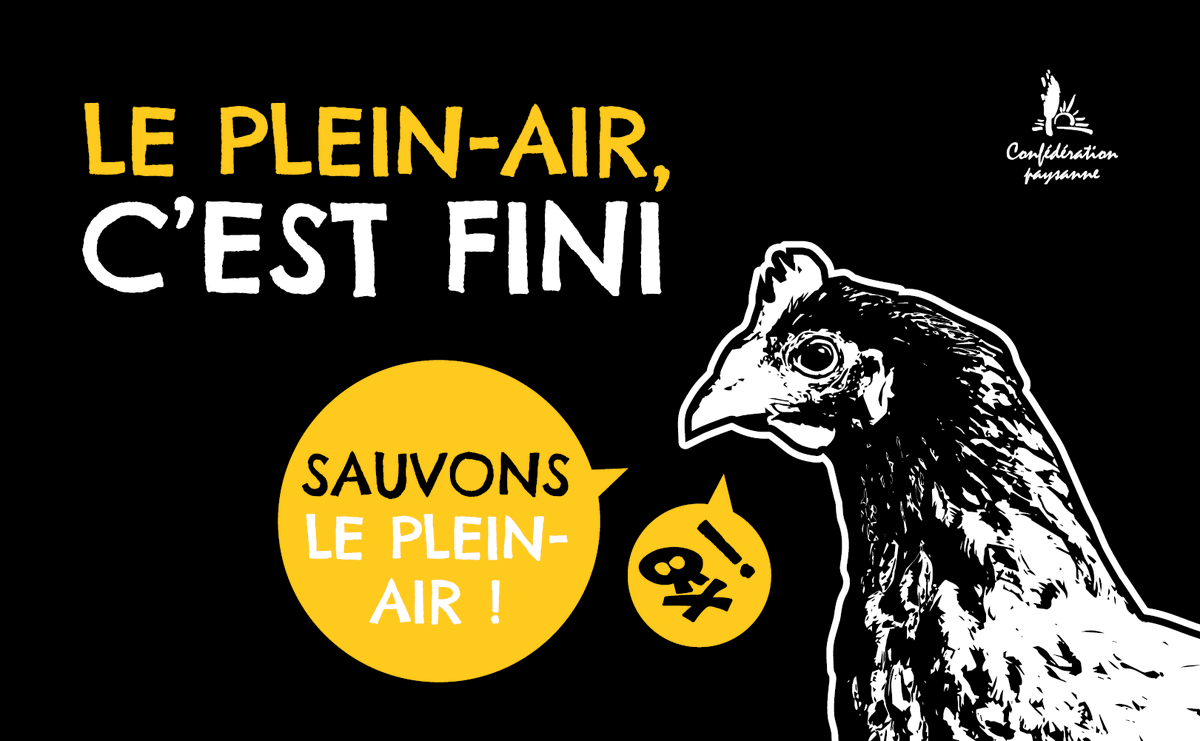 Grippe aviaire : la fin d'un modèle de production ? 
💥A revoir l'émission le 18:30 de France 3 Occitanie du 18/10. 
france3-regions.francetvinfo.fr/.../18h30-occi…
🗣Parlez-en autour de vous 
✍ Signez notre pétition pour sauver l’élevage plein-air
mesopinions.com/petition/anima…