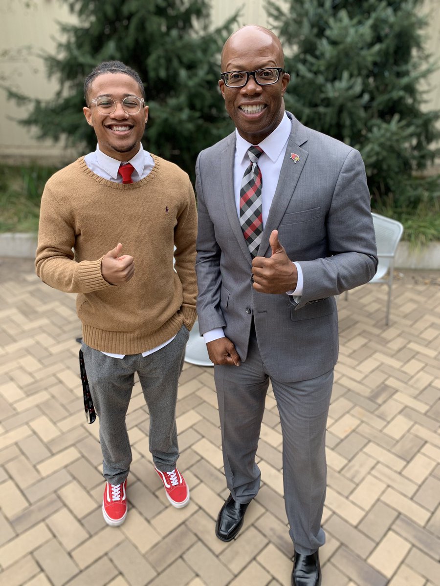 Awesome mentoring session with 1st year cohort <a href="/ISUCSPA/">ISUCSPA</a> student Karl Brooks. The #studentaffairs profession will be in good hands! 👍🏽 #YourRedbirdLife