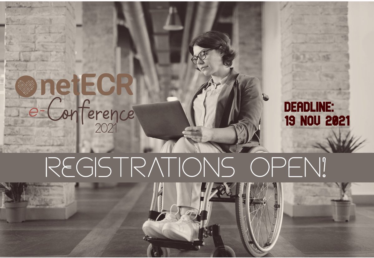 netECR (@netecr) on Twitter photo We are delighted to invite you to join us at our #netECR2021 e-Conference, and honoured to have <a href="/DrLeahQuinlivan/">Leah Quinlivan</a> as our keynote speaker, as well as our wonderful netECR members presenting their work!
All info at: netecr.org/e-conference-2…
This is a free event. Please RT! We are delighted to invite you to join us at our #netECR2021 e-Conference, and honoured to have <a href="/DrLeahQuinlivan/">Leah Quinlivan</a> as our keynote speaker, as well as our wonderful netECR members presenting their work!
All info at: netecr.org/e-conference-2…
This is a free event. Please RT!