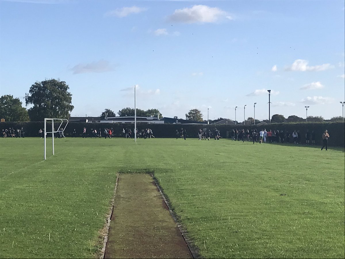 HoltbyPe's tweet photo. Great to see so many pupils taking part in the WHA Race for life in aid of @BreastCancerNow this afternoon. Congratulations to all involved and those that organised such a great event 💗 https://t.co/QTVfMC8juf