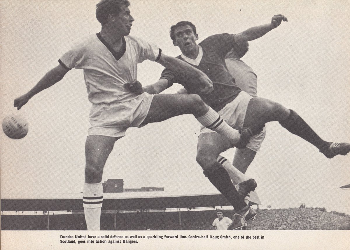 ScotsFootyCards's tweet photo. #DougSmith #DundeeUtd v #AndyPenman #Rangers #TheScottishFootballBook No.15 1969 https://t.co/8a9wgnNRNY