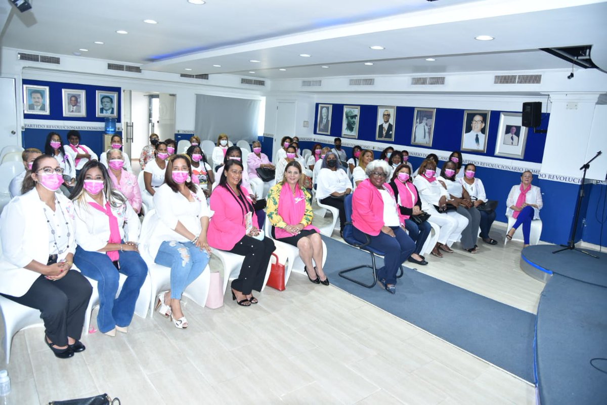 DistritoPrd's tweet photo. Lanzamiento de la Campaña contra Cáncer #TocateRD de la Secretaría de la Mujer  y Fedomusde a nivel nacional y el Distrito Nacional. https://t.co/CdTMJVGbzZ