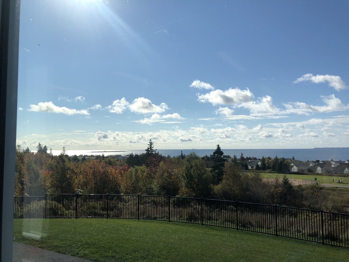 corieeolson's tweet photo. I get excited to come to Island View just for this panoramic view! @islandviewhigh https://t.co/9HoNtMEpjP