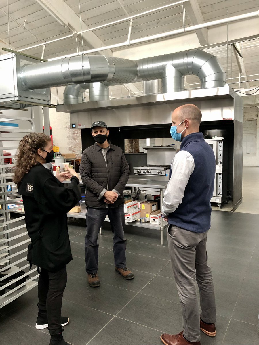 BenDowningMA's tweet photo. Vibrant cultural hubs like North Adams are central to innovation and economic vitality in Massachusetts, and @GreylockWORKS embodies both of those values. Huge thanks to Karla and Sal for today’s tour. https://t.co/j1ClYCq2iu