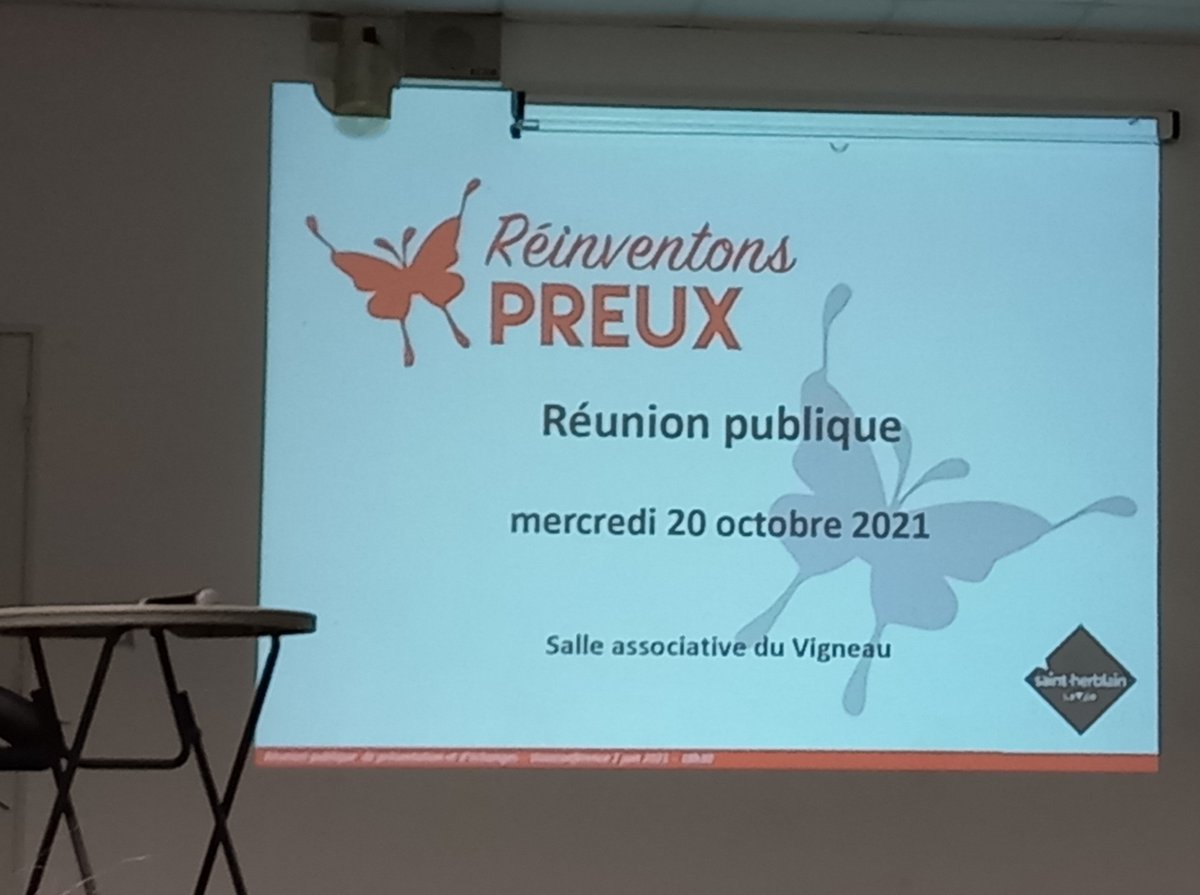 EHerblain's tweet photo. Réunion Publique Réinventons Preux 20/10
➡️ Construction Collège E. Renan
➡️ Réhabilitation quartier Preux Crem. C. Gautier Atlantis
➡️Rénovation gpe scolaire + CSC Soleil Levant
➡️Démolition – Construction – Réhab Preux
#StHerblain #Preux #Urbanisme #onseravigilants
⤵️ https://t.co/WXsNMGQbi0