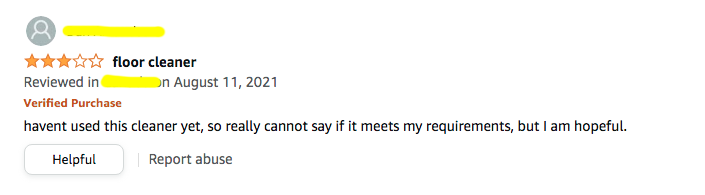 People who leave reviews like this...why?