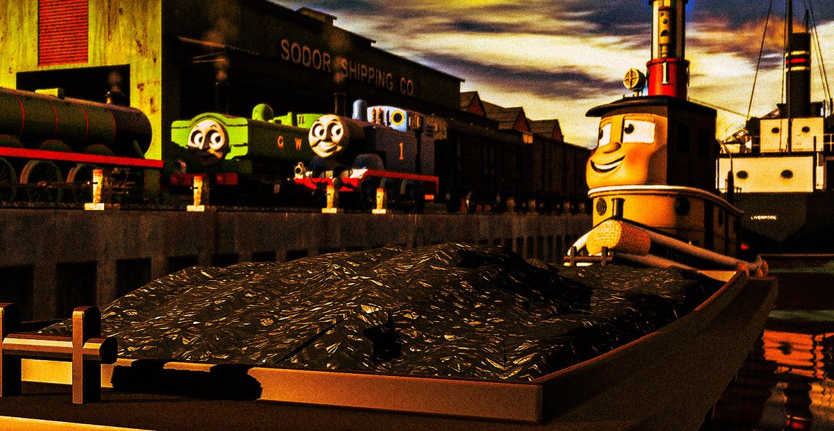 Since everyone's in a Tugs kick these days... 👍🏾 (I didnt have much time to perfect the editing)